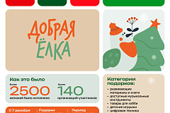 В Москве в третий раз проходит благотворительная акция «Добрая ёлка» в поддержку подопечных НКО